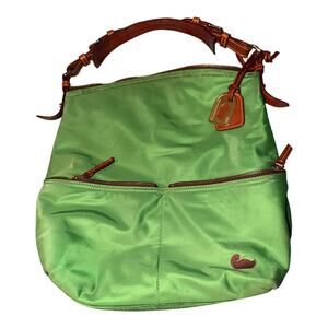 Dooney & Bourke Green Nylon Hobo